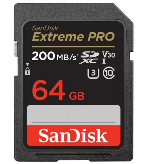 SDSDXXU - SanDisk Extreme Pro SDXC UHS-I Card 64GB/200Mbs